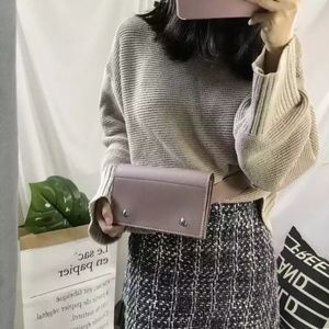 Cameo Faux Leather Waist Bag Fanny Pack